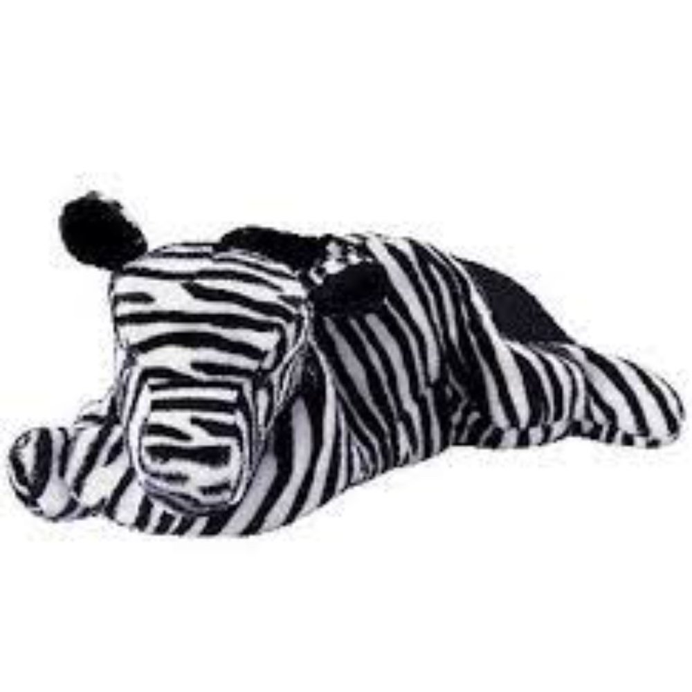 Zebra beanie baby NO hang tags